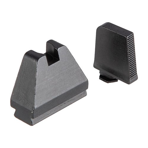 Las miras XL SUPPRESSOR para Glock son ideales para el sistema MOS y el Leupold Delta Point Pro, perfectas para disparar con supresores y ofrecen una imagen clara.