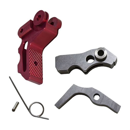 Mejora tu Ruger® 10/22® con el Ultimate Trigger Kit: gatillo plano para mejor control, peso reducido a 2 lbs y piezas rediseñadas para un disparo más suave.