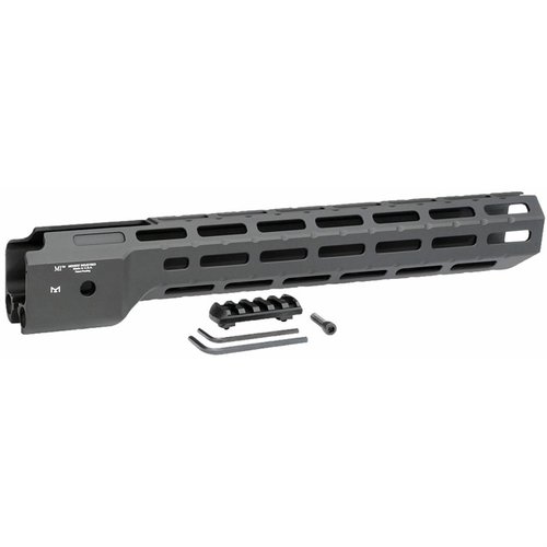 Mejora tu Ruger PC9 con el Combat Rail M-LOK de Midwest: ligero, versátil y fácil de instalar, ¡ideal para agregar accesorios como luces y láseres!