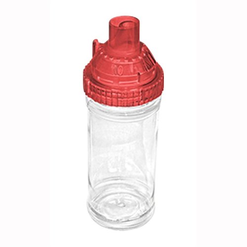El adaptador de botella para medida de pólvora de LEE PRECISION permite dispensar pólvora directamente desde su envase, asegurando identificación y almacenamiento seguro.