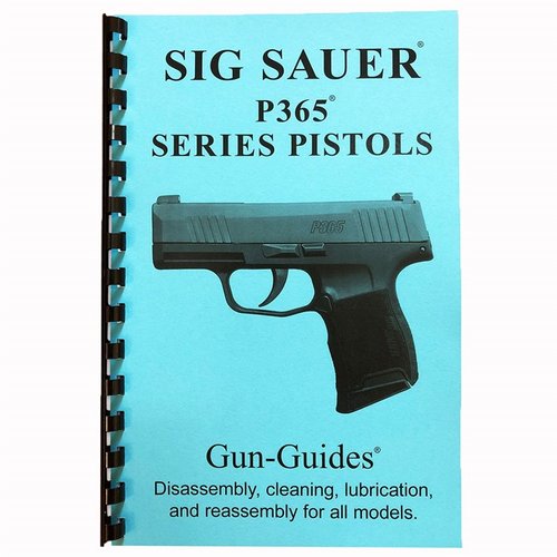 Guía completa para el SIG P365, con diagramas de piezas, instrucciones de desensamble y limpieza, ¡ideal para aprender y mantener tu pistola en perfecto estado!