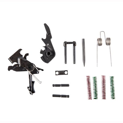 Los gatillos HIPERFIRE Xtreme de 2 etapas ofrecen un disparo limpio, ajuste de peso, y tecnología de bloqueo suave, ideales para cualquier tirador.