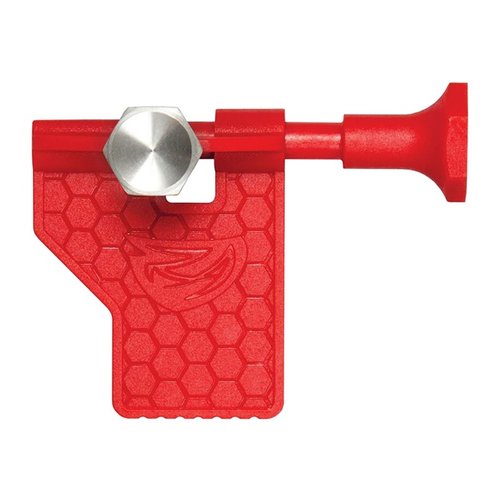 La herramienta AR-15 Pivot Pin Tool de Real Avid facilita la instalación de pivot pins, evitando que se pierdan y ahorrándote tiempo en tu construcción.