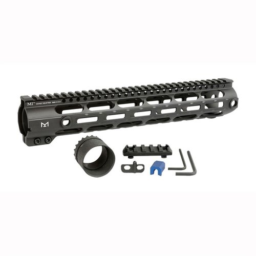 Mejora tu rifle AR .308 con el Handguard Combat Rail M-LOK de Midwest Industries, fabricado en aluminio 6061, con múltiples puntos de sling y diseño free-float.