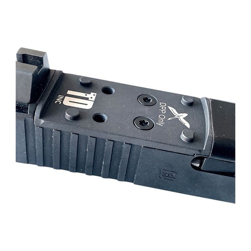 La plataforma OPF-G, RMR permite montar ópticas Trijicon RMR en Glock MOS, asegurando estabilidad, fácil instalación y compatibilidad con todos los modelos.