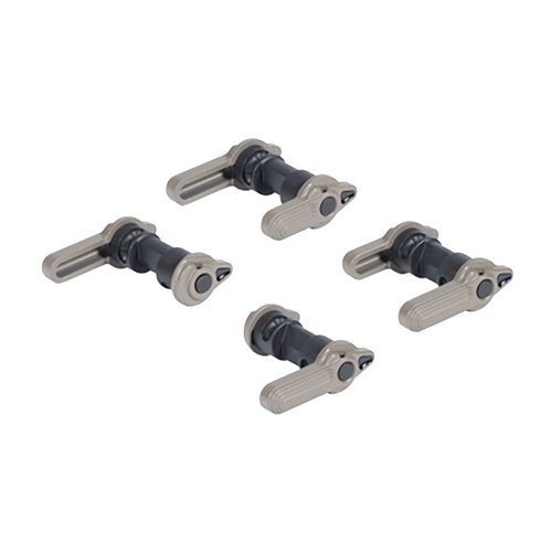 Mejora tu seguridad con el C1 Modular Safety: control ambidiestro, indicador rojo y fácil instalación en rifles M16/AR-15/AR-10/SR-25. ¡Durabilidad garantizada!