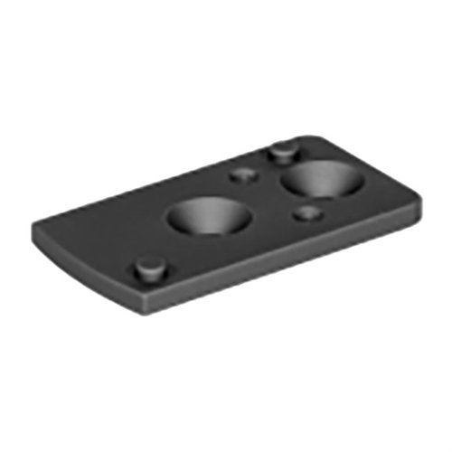 La plataforma óptica Badger Condition One permite montar un Red Dot Leupold Delta Point Pro o Trijicon RMR en la parte superior, hecha de aluminio 6061 T6.