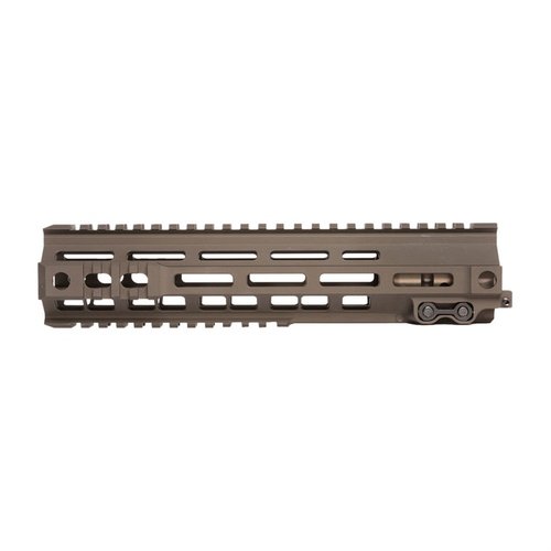 La rail AR-15 MK4 de Geissele es fuerte, modular y compatible con M-LOK, ideal para accesorios, con ventilación máxima y peso reducido, ¡perfecta para tus misiones!