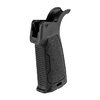 Mejora tu control con el AR-15 Rubber Overmolded Pistol Grip de Strike Industries, disponible en 3 ángulos, con textura antideslizante y almacenamiento seguro.