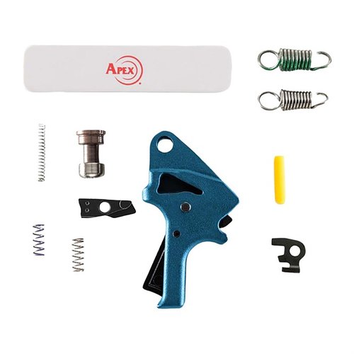 Mejora tu M&P 2.0 con el Apex Forward Set Trigger Kit: reduce el peso del gatillo en 2 lbs, acorta el recorrido y ofrece un disparo suave y preciso.