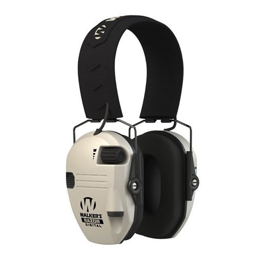 Los RAZOR DIGITAL EAR MUFFS ofrecen claridad de sonido, supresión de ruidos indeseables, micrófonos omnidireccionales y comodidad durante largas horas.