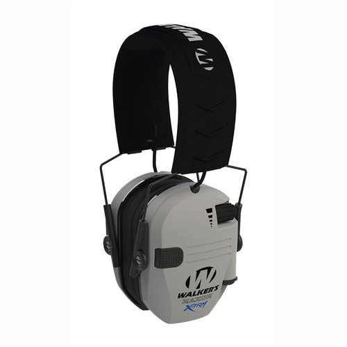 Los X-TRM Digital Razor Ear Muffs de Walker's ofrecen protección auditiva NRR 23 dB, comodidad premium y mejoran la claridad de sonidos deseables.