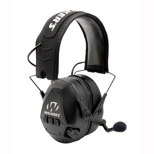 Protege tus oídos con los Passive Bluetooth Ear Muffs de Walker's Game Ear, que ofrecen conectividad Bluetooth, micrófono ajustable y comodidad ergonómica.