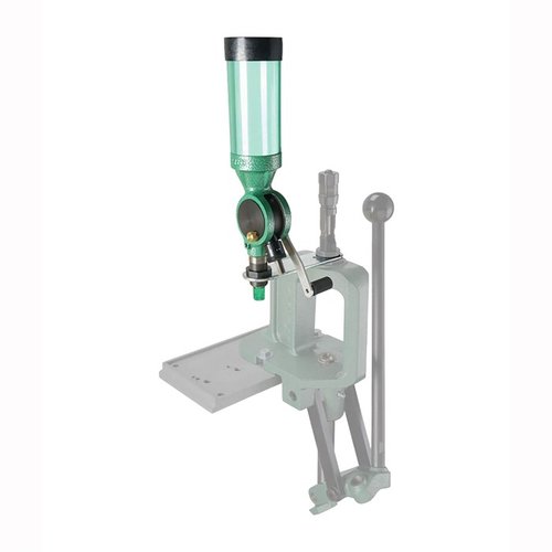 El medidor de pólvora Uniflow-III de RCBS ofrece cargas precisas de 0.5 a 95 granos, con tolvas antiestáticas y tolerancias ajustadas para recargas sin problemas.