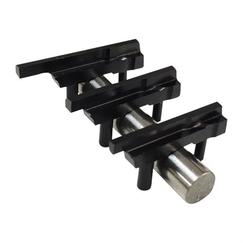 Los EXACT-FIT EJECTORS de Harrison Design ofrecen durabilidad máxima y un ajuste preciso gracias a sus tres pads de ajuste y altura extra para tu 1911.