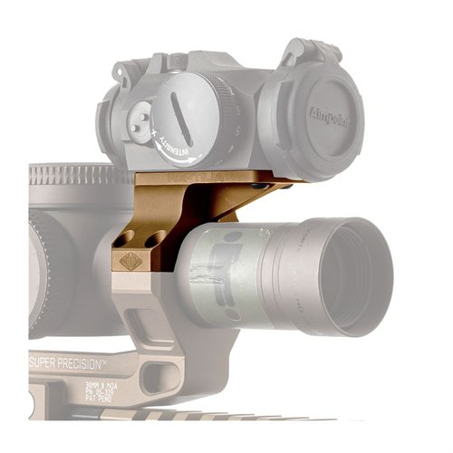 El ROF-90 es un montaje de 30mm que permite una rápida transición a un AIMPOINT® Micro, ideal para tiro de corto alcance y compatible con varias ópticas.