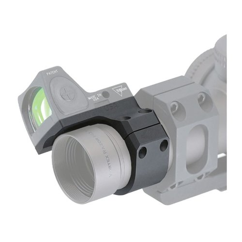 Mejora tu mira con el Reptilia ROF-SAR, que permite montar un Trijicon RMR® en ángulos flexibles y se adapta a tubos de 30mm para un tiro rápido.