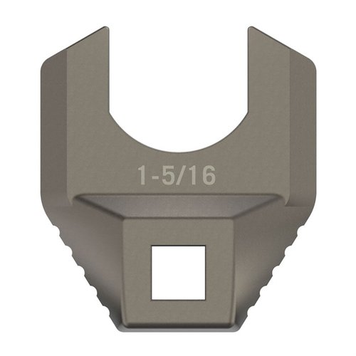 La llave MASTER-FIT FREE-FLOAT BARREL NUT WRENCH de REAL AVID es perfecta para aplicar torque con precisión, evitando daños en tus partes de arma.