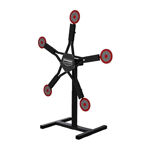 El TEXAS STAR es ideal para pistolas, rifles y escopetas. Con 4 pies de altura y dianas de 6