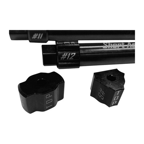 Los cabezales modulares de acción SAC, como el Modelo 7, aseguran un ajuste preciso y protección para tu acción, todo a un costo bajo y sin herramientas.