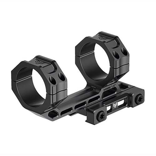 El Freedom Light Cantilever Mount de Swampfox Optics combina durabilidad y ligereza, fabricado en aluminio 7075, ideal para LPVOs con gran alivio ocular.