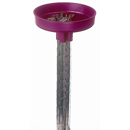 El Lee Case Collator se coloca sobre el Case Feeder, acelerando el llenado de tubos en las prensas Pro 1000 y Load-Master. ¡Optimiza tu recarga!