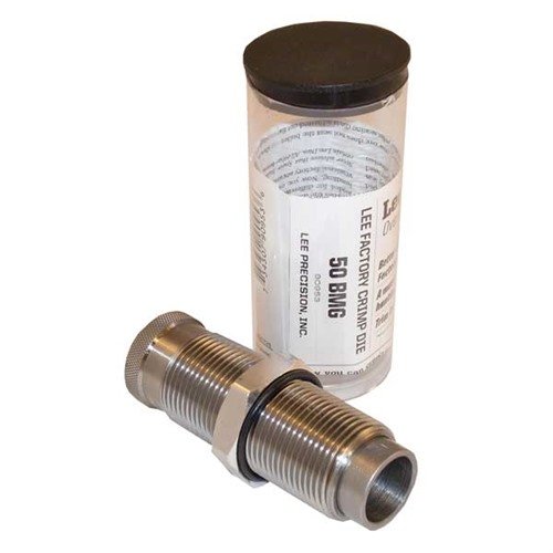 El Die de Crimpado de Lee asegura una sujeción firme de la bala, mejorando la precisión y reduciendo la variación de velocidad en tus recargas.