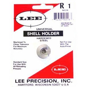 El Universal Shell Holder #13 de LEE Precision es compatible con la mayoría de las prensas de recarga, ideal para tus proyectos de recarga de municiones.