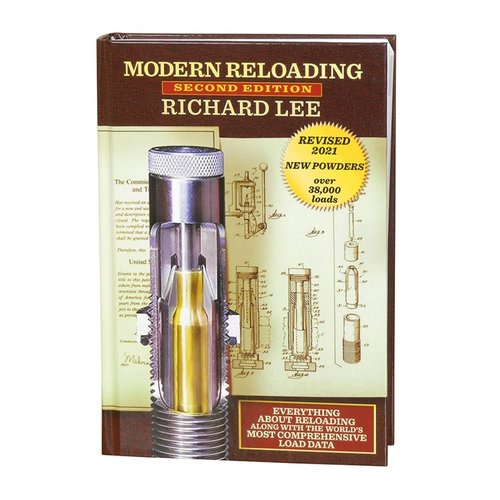 El MODERN RELOADING MANUAL 2ª EDICIÓN ofrece más de 28,000 cargas, análisis profundos y datos precisos sobre presión y velocidad, ¡ideal para cualquier recargador!