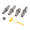 El set de dies ULTIMATE 4-DIE de LEE PRECISION ofrece versatilidad máxima, precisión en el tamaño, y facilidad en la recarga sin necesidad de lubricante.