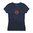 🌊 La ola está lista con la camiseta Magpul Women's Sun's Out en Navy Heather XXL. 52% algodón peinado y 48% poliéster para máxima comodidad y durabilidad. ¡Aprende más! 👕