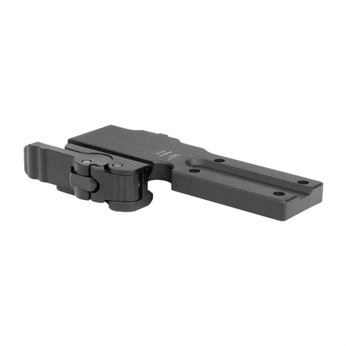 El soporte Trijicon MRO Low QD ofrece un ajuste sin herramientas, sujeción superior, y un diseño ligero de 2.2 oz, garantizando rendimiento y durabilidad.
