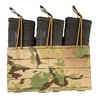 El Compact Triple Magazine Panel de Grey Ghost Gear te permite llevar 90 rondas adicionales, con acceso silencioso y compatible con MOLLE/PALS.