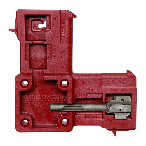 El AK LOWER RECEIVER BLOCK de MIDWEST INDUSTRIES es ideal para mejorar la estabilidad y funcionalidad de tu arma, ofreciendo una base sólida y duradera.