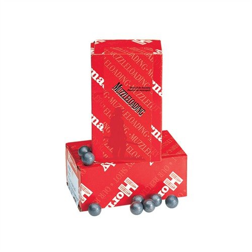 Las balas redondas Hornady de 32 cal son precisas, consistentes y fabricadas en plomo puro, asegurando un rendimiento óptimo y una gran rotación.