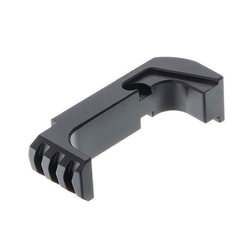 Mejora tu Glock con el Extended Magazine Release de Tyrant CNC: aluminio de grado aeroespacial, activación rápida y diseño ergonómico para un mejor rendimiento.