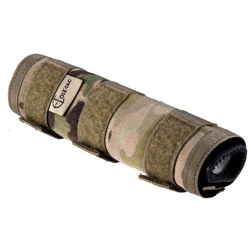 El HTP Suppressor Cover de Cole-Tac soporta hasta 3000°F, es resistente al agua y al fuego, y se ajusta perfectamente gracias a sus correas BOA.