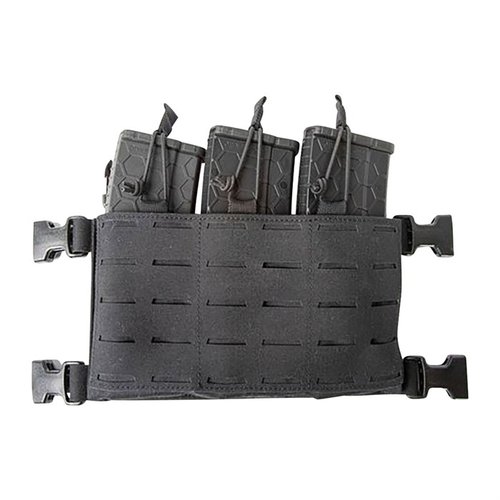El Foundation Series Kangaroo MOLLE Placard es ligero, duradero y personalizable, incluye un inserto triple para cargadores 5.56 y cordón ajustable para asegurar tus magazines.
