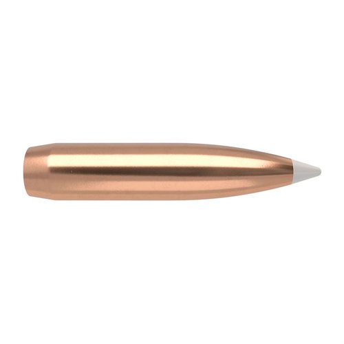 Los proyectiles NOSLER ACCUBOND® 338 garantizan precisión, expansión uniforme y penetración letal gracias a su diseño de punta de polímero y proceso de unión.