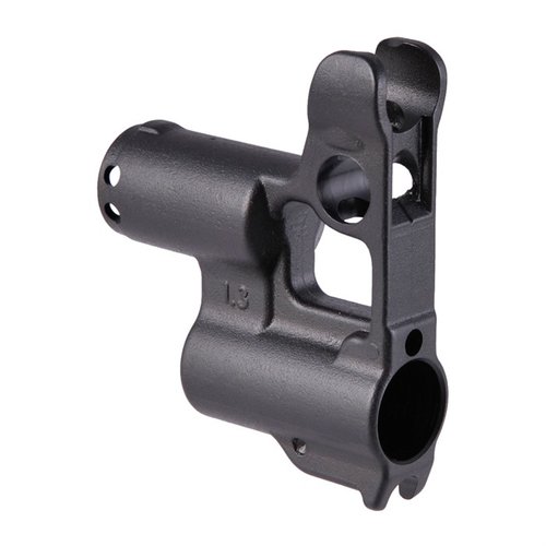 El Gas Block Combo de JMAC CUSTOMS es ideal para tus construcciones de pistola, SBR y rifle, con un diseño ligero y personalizable, y un agujero de detención.