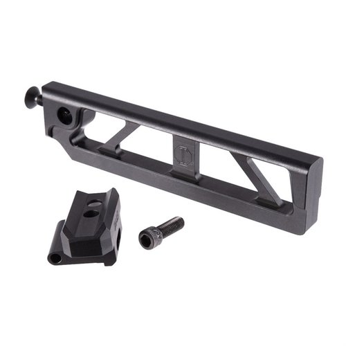 El tubo esquelético de 6 pulgadas de JMAC es ligero, rígido y permite que la culata se pliegue de forma compacta, compatible con mecanismos SIG y con 6 posiciones.