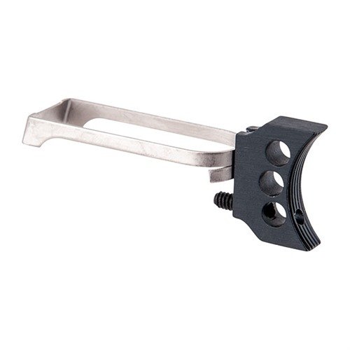 Mejora tu 1911 con el disparador ajustable de 3 agujeros de Fusion Firearms, disponible en plata o negro, ligero y con un excelente ajuste.