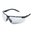 Gafas de tiro Revelation de Radians con lentes claros y marco negro. Proporcionan visión sin obstáculos y protección ANSI Z87.1. Perfectas para día o noche. 🌞🌜 ¡Descubre más!