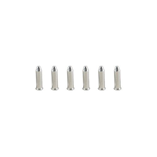 .22 Rimfire Snap Caps de aluminio son ideales para practicar el dry fire sin dañar tu arma, mejorando tu puntería y durando cientos de disparos.