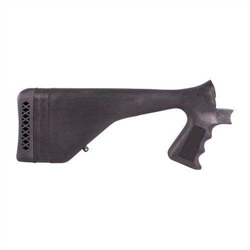 El buttstock ajustable de CHOATE ofrece una longitud de tirón personalizable, agarre natural y resistencia extrema para tu Mossberg 500/600. ¡Ideal para cualquier situación!