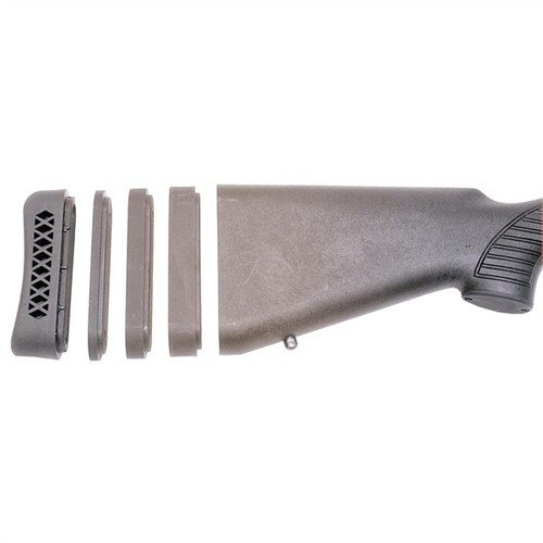 Mejora tu precisión con el Buttstock Spacer Pak de Choate, que incluye espaciadores ajustables y un diseño robusto para un ajuste perfecto y estabilidad al disparar.