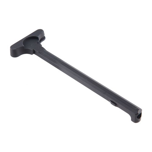 Descubre el cargador AR-15/M16 Stripped Charging Handle de COLT, con acabado anodizado negro mate y diseño Mil-Spec, ideal para tus necesidades de personalización.