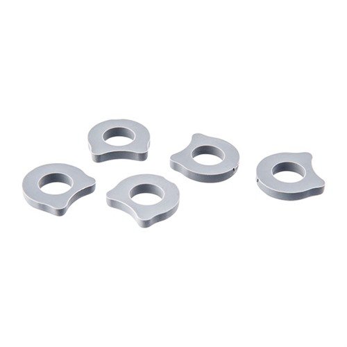 Los 1911 SUPER TUFF RECOIL BUFFERS evitan daños en el marco al absorber el retroceso, ideales para munición de alto poder en tu 1911 Auto. Reemplaza cada 1,000 disparos.