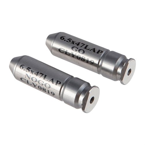 Los juegos de medidores Clymer Go & No-Go aseguran una medición precisa del headspace, con acero de alta calidad y un estuche duradero para su fácil transporte.