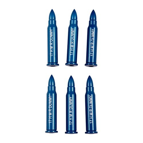 Los RIMFIRE DUMMY ROUNDS de A-ZOOM son ideales para probar el funcionamiento de tus armas de forma segura, eliminando el riesgo de disparos accidentales.